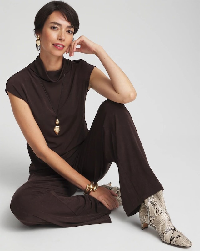 Travelers Mock Neck Top - image 2